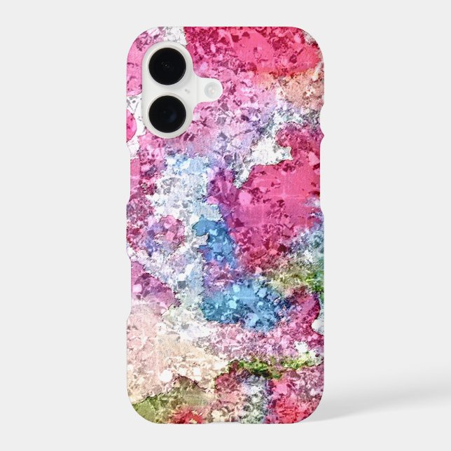 Pink And Blue Watercolor Custom (Back)