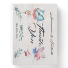 Pink and Blue Watercolour