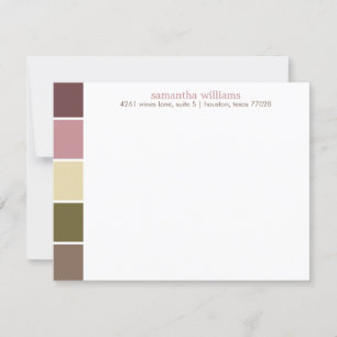 Pink and Brown Modern Decorative Colour Blocks