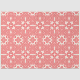 Pink and cream colour art deco  decoupage paper