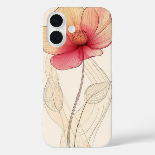 Pink and Cream Grace iPhone 16 Case