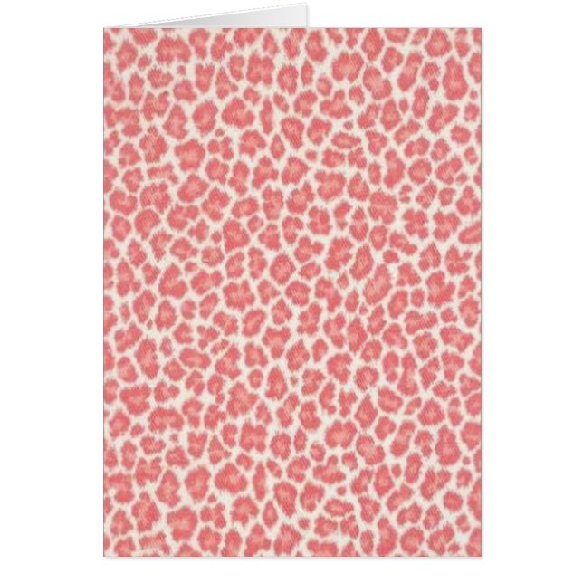 Pink and Cream Leopard Print Gifts (Front)