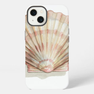 Pink and Cream Seashell iPhone Case