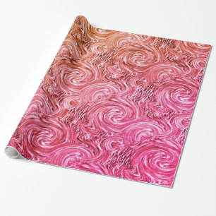 Pink and Cream Wrapping Paper