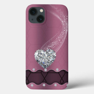 Pink and Diamond Case-Mate iPhone Case