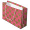 Pink and Gold Glitter Hearts Pattern