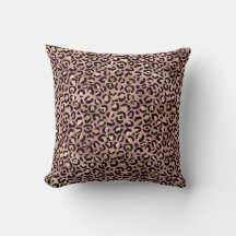 Pink and Gold Leopard Print