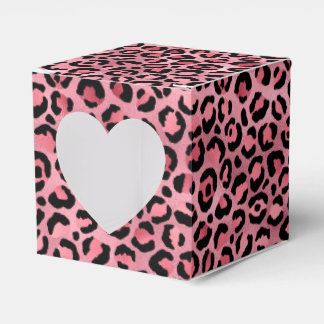 Pink and Gold Leopard Series Design 2 Favour Box