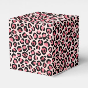 Pink and Gold Leopard Series Design 3 Favour Box