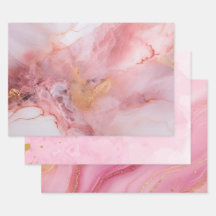 Pink and Gold Marble Elegant