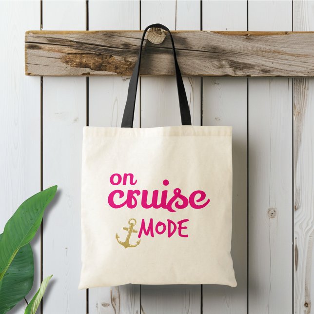 Pink and Gold On Cruise Mode Everyday Tote Bag (Creator Uploaded)