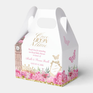 Pink and Gold Once Upon a Time Princess Favour Box