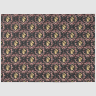 Pink and Gold Steampunk Series Design 31 Tissue Paper