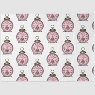 Pink and Gold Steampunk Series Design 35 Tissue Paper