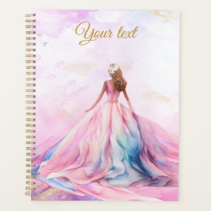 Pink and Gold Sweet Sixteen Planner