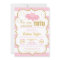 Pink and Gold Tutu Baby Shower Invitation for Girl