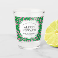 Pink and Green Animal Print Bachelorette Party