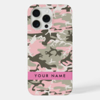 Pink and Green Camouflage Your name Personalise
