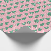 Pink and Green Christmas Tree