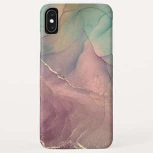 Pink and green Marble Case-Mate iPhone Case