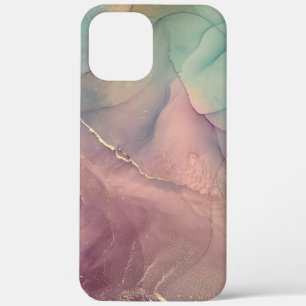 Pink and green   Marble     Case-Mate iPhone Case