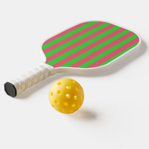 Pink and Green Pickleball Paddle