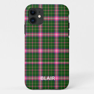 Pink and Green Plaid Phone Case