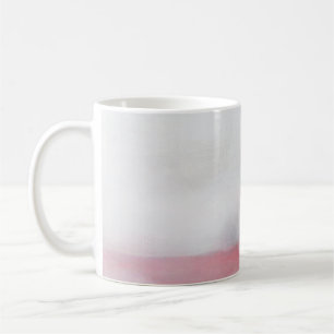 Pink and Grey Abstract Art Painting. Modern artpai Coffee Mug