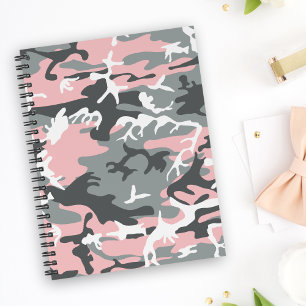 Pink and Grey Camouflage, Military, Army Planner