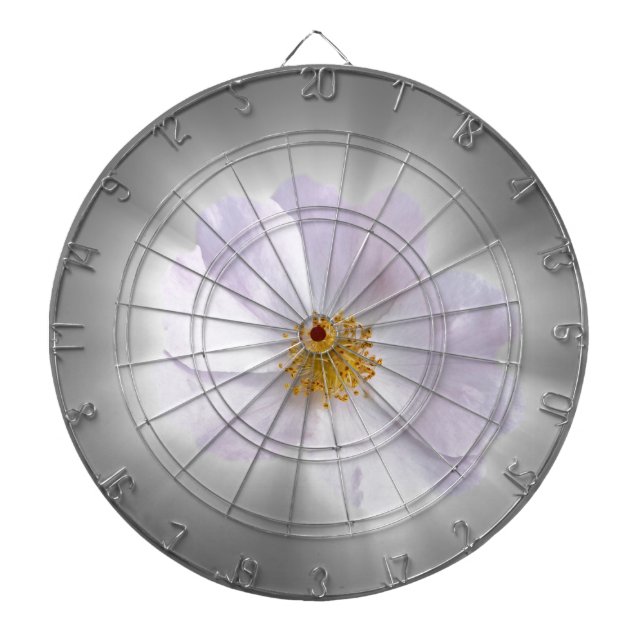 pink and grey dartboard (Front)