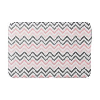 Pink and Grey Mix and Match Bath Mat