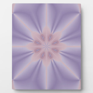 Pink and Lilac 3D Flower Plaque