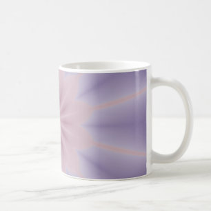 Pink and Lilac 3D Flower Three Coffee Mug
