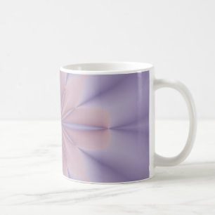Pink and Lilac 3D Flower Two Coffee Mug