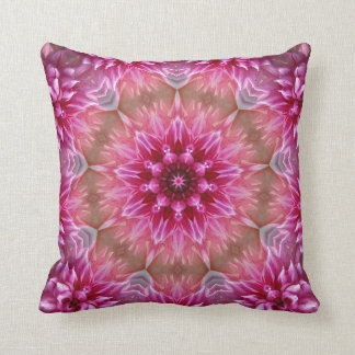 Pink and Magenta Mandala Cushion