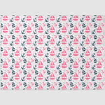 Pink and Navy Nautical Series Design 13