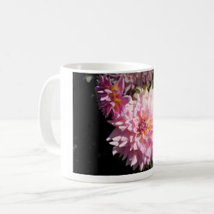 Pink and Orange Dahlia – Fine Art Photography Coffee Mug