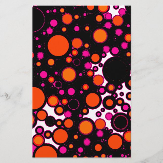 Pink and orange dots (Front)