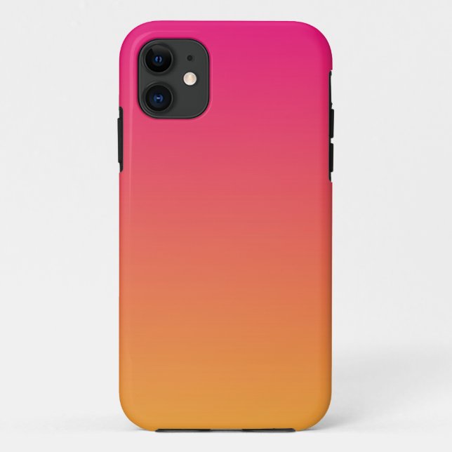 Pink and orange gradient Case-Mate iPhone case (Back)