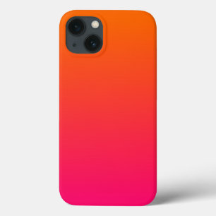 Pink and Orange Ombre iPhone 13 Case