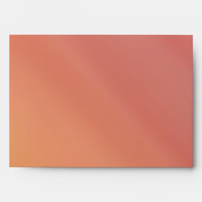 Pink and Orange Ombre Fade Envelopes (Front)
