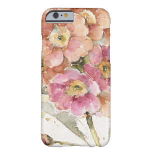 Pink and Orange Primrose Barely There iPhone 6 Case