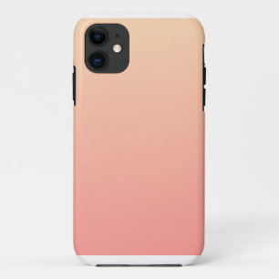 Pink and Peach Gradient iPhone 11 Case