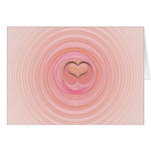 Pink and Peach Pastel Spirals