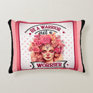 Pink and Pretty Sugar Skull Decorative Cushion
