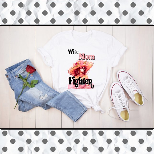 Pink and Pretty Sugar Skull  T-Shirt (Creator Uploaded)