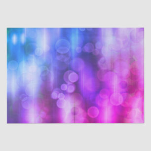 Pink and Purple Abstract Circles Pattern Tissue Paper