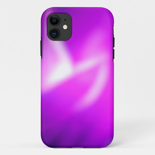 Pink and Purple Abstract Fractal Case-Mate iPhone Case (Back)