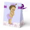 Pink and Purple African American Baby Girl Shower