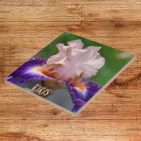 Pink and Purple Bearded Iris Floral